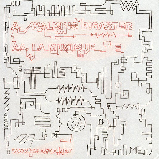 The KBC : Walking Disaster / La Musique (7", Red)