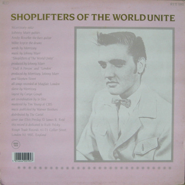 The Smiths : Shoplifters Of The World Unite (12", Single)