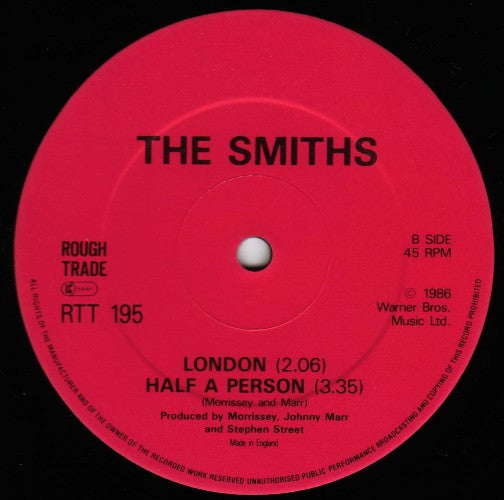 The Smiths : Shoplifters Of The World Unite (12", Single)