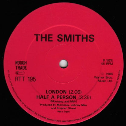 The Smiths : Shoplifters Of The World Unite (12", Single)
