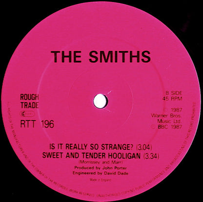 The Smiths : Sheila Take A Bow (12", Single, CBS)