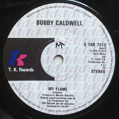 Bobby Caldwell : Down For The Third Time (7")