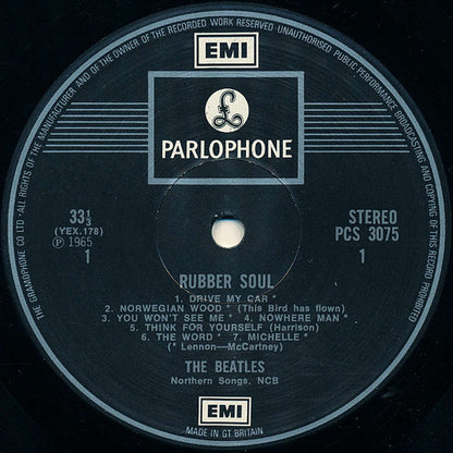 The Beatles : Rubber Soul (LP, Album, RE)