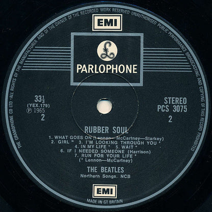 The Beatles : Rubber Soul (LP, Album, RE)