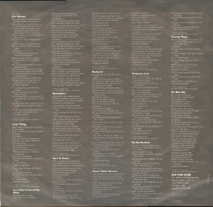 Electric Light Orchestra : ELO's Greatest Hits (LP, Comp)