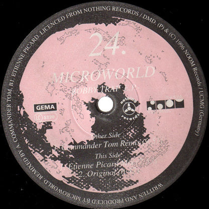 Microworld : Bobby Trap E.P. (12", EP)