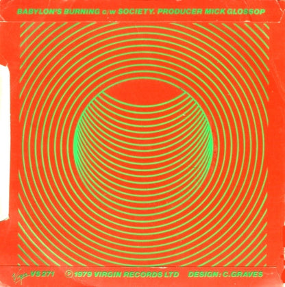 Ruts* : Babylon's Burning (7", Single)