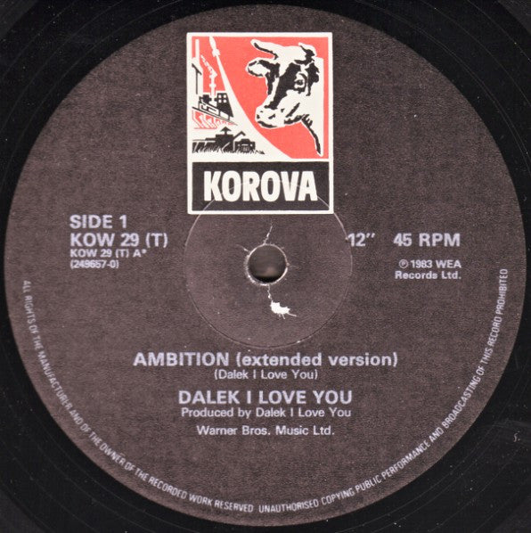 Dalek I : Ambition (12")