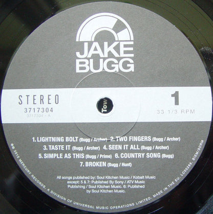 Jake Bugg : Jake Bugg (LP, Album)