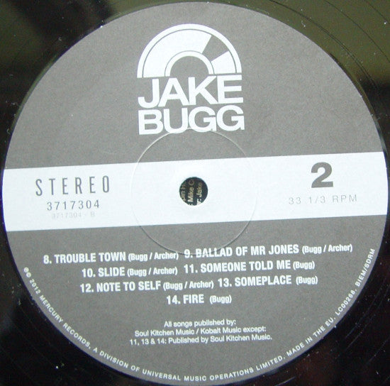 Jake Bugg : Jake Bugg (LP, Album)