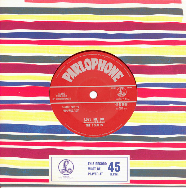 The Beatles : Love Me Do (7", Single, Mono, Ltd, M/Print, RE, RM)