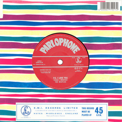 The Beatles : Love Me Do (7", Single, Mono, Ltd, M/Print, RE, RM)