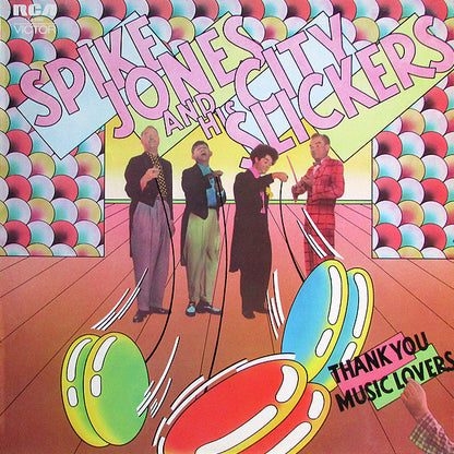 Spike Jones And His City Slickers : Thank You Music Lovers (LP, Comp, Mono)