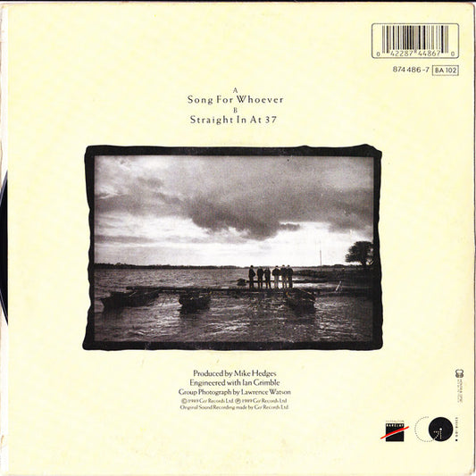The Beautiful South : Song For Whoever (7", Single)