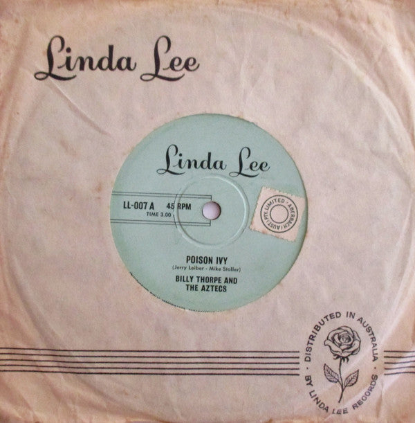 Billy Thorpe And The Aztecs : Poison Ivy / Broken Things (7", Single)