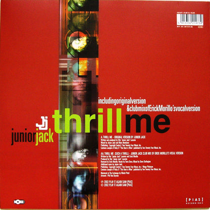 Junior Jack : Thrill Me (12")