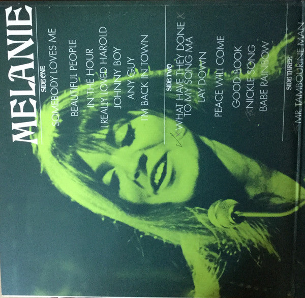 Melanie (2) : Four Sides Of Melanie (2xLP, Comp)