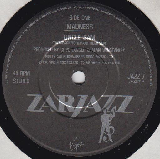 Madness : Uncle Sam (7", Single)