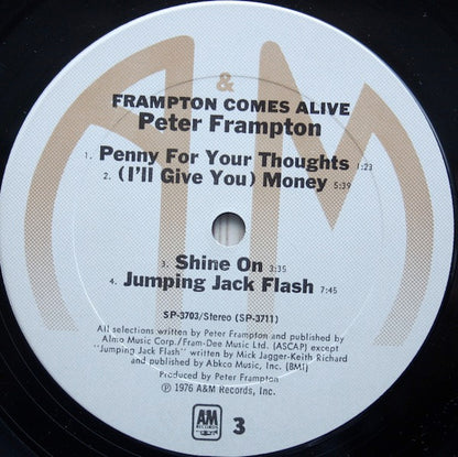 Peter Frampton : Frampton Comes Alive! (2xLP, Album, Gat)