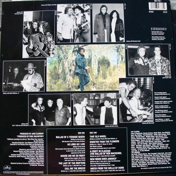 Johnny Cash : Water From The Wells Of Home (LP, Album)