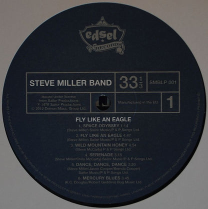 Steve Miller Band : Fly Like An Eagle (LP, Album, RE)