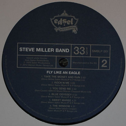 Steve Miller Band : Fly Like An Eagle (LP, Album, RE)