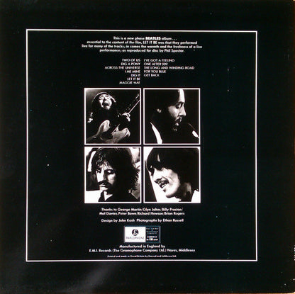 The Beatles : Let It Be (LP, Album, RE)