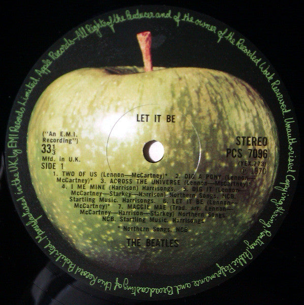 The Beatles : Let It Be (LP, Album, RE)