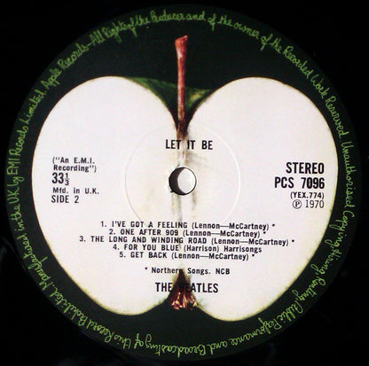 The Beatles : Let It Be (LP, Album, RE)