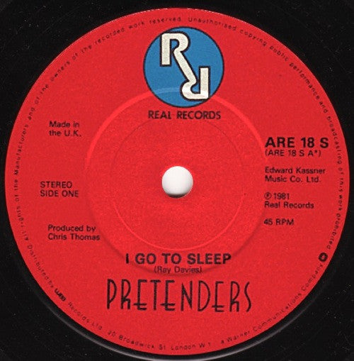 Pretenders* : I Go To Sleep (7", Single, Bon)