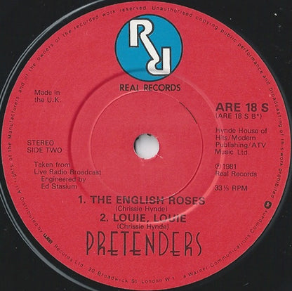 Pretenders* : I Go To Sleep (7", Single, Bon)