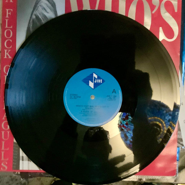 A Flock Of Seagulls : Who's That Girl (She's Got It) (12", Single, Red)
