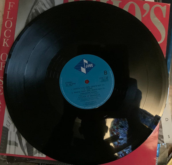 A Flock Of Seagulls : Who's That Girl (She's Got It) (12", Single, Red)