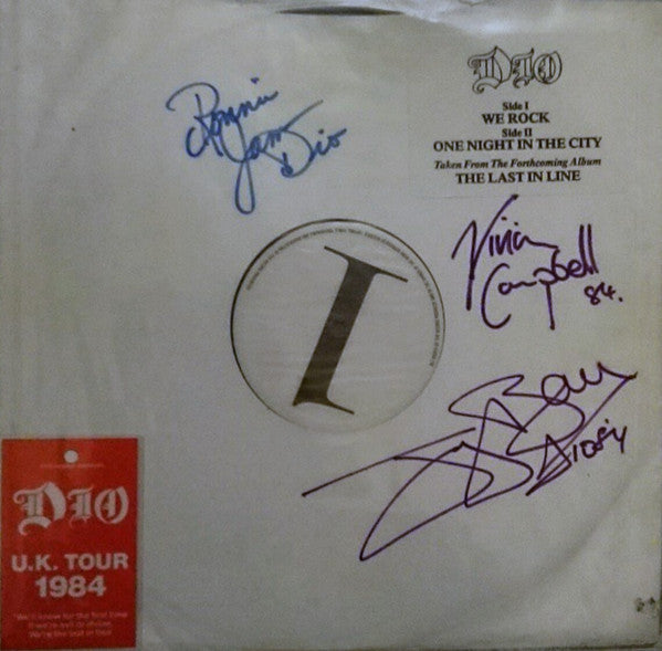 Dio (2) : We Rock (12", Promo, W/Lbl)