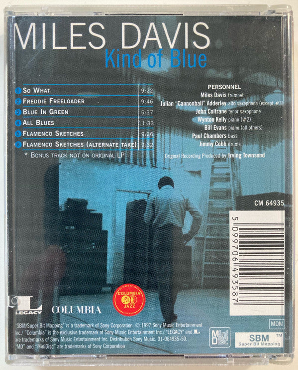 Miles Davis : Kind Of Blue (MD, Album, RE, RM)