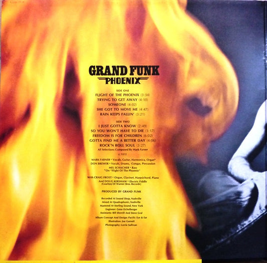 Grand Funk Railroad : Phoenix (LP, Album)