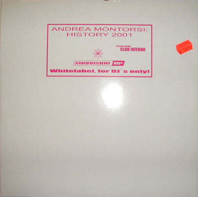 Andrea Montorsi : History 2001 (12", Promo)