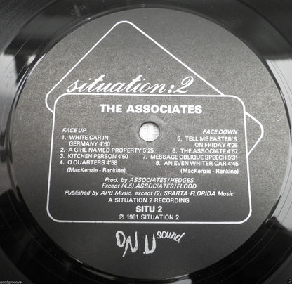Associates* : Fourth Drawer Down (LP, Album, Comp, Gat)