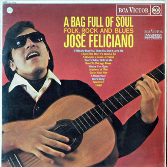 José Feliciano : A Bag Full Of Soul (LP, Album, Mono)