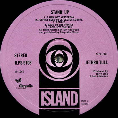 Jethro Tull : Stand Up (LP, Album, 2nd)