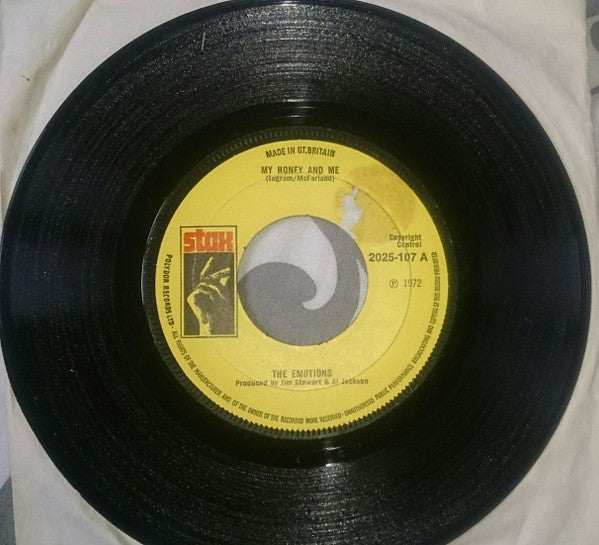 The Emotions : My Honey And Me / Show Me How (7", Single)
