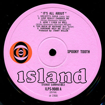 Spooky Tooth : It's All About (LP, Album)