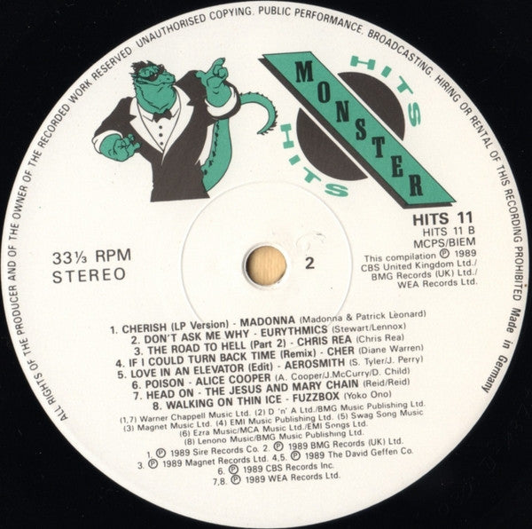 Various : Monster Hits (2xLP, Comp)