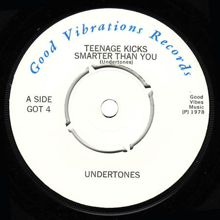 The Undertones : Teenage Kicks (7", EP, Whi)
