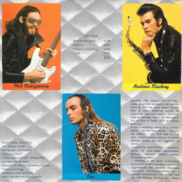 Roxy Music : Roxy Music (LP, Album, RE, Gat)