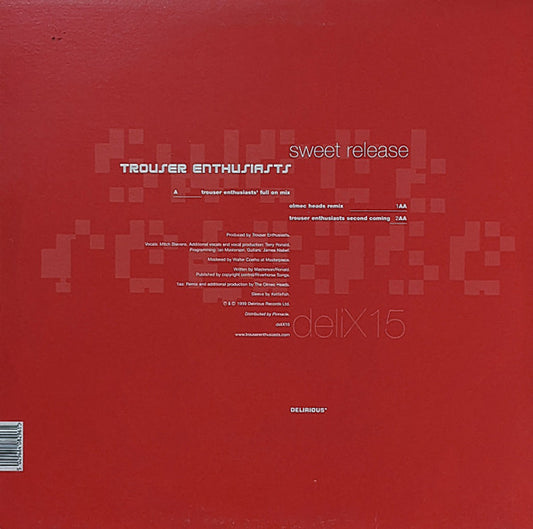 Trouser Enthusiasts : Sweet Release (12", Ltd, S/Edition)