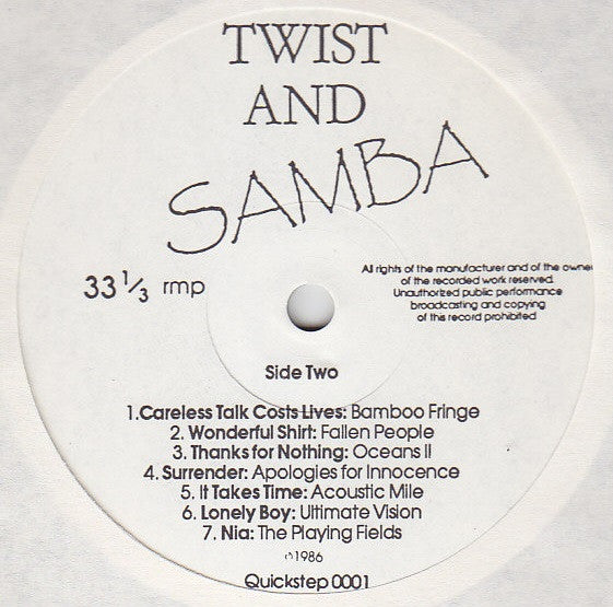 Various : Twist And Samba (LP, Comp)