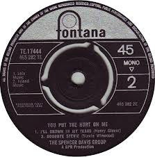 The Spencer Davis Group : You Put The Hurt On Me (7", EP)
