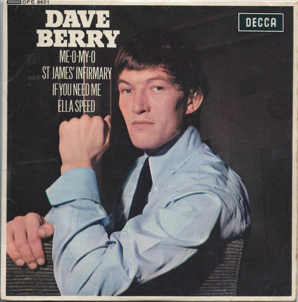 Dave Berry : Me-O-My-O (7", EP, Mono)