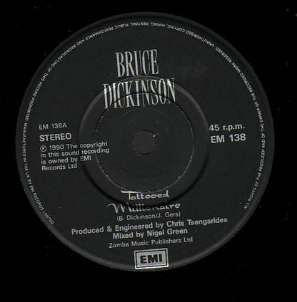 Bruce Dickinson : Tattooed Millionaire (7", Single, Car)